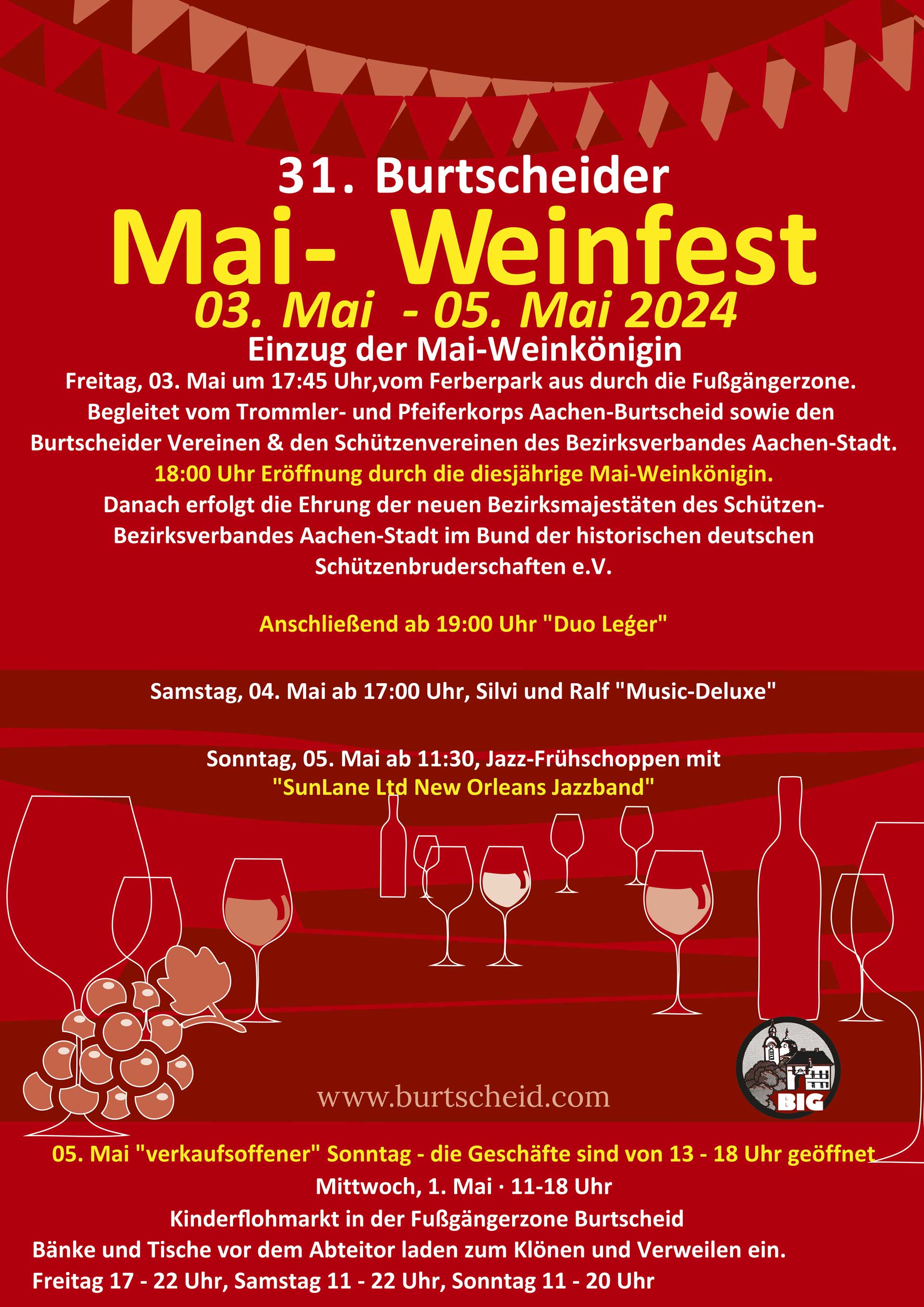Plakat Weinfest 2024